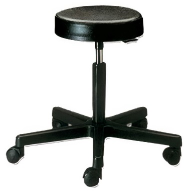 Tabouret réglable par vérin