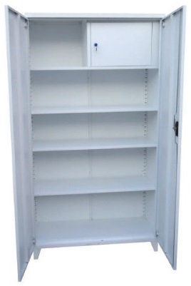 Armoire à pharmacie avec coffre à toxiques